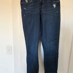 Levi's Women's Straight Leg Jeans - Dark Blue